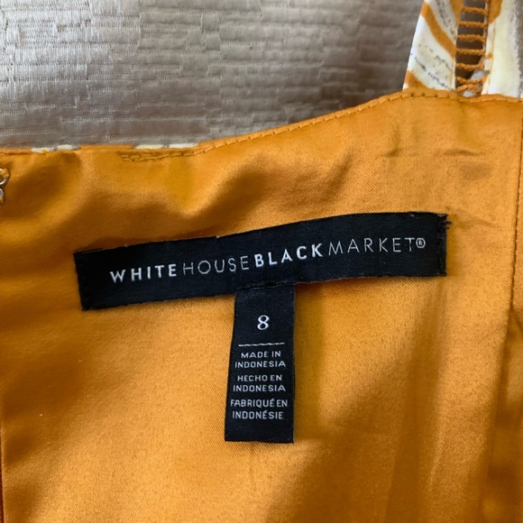 WHBM Palm Leaf Sundress Sz 8 - Picture 4 of 10